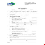 Annual Progress Report: Amount, Months, Species, Acres - [Company Name] example document template