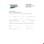 Get A Winning Letter of Support for Admissions | Office-Signed & Sponsor-Backed example document template