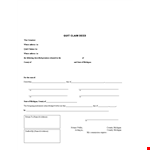 Michigan Quit Claim Deed Template - Legal Document example document template