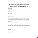 architectural-drafting-supervisor-cover-letter