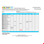 Track Your Running Progress with Our November Running Log - Free Template example document template