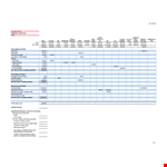 Company Cash Flow Statement Template example document template