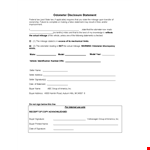 Complete your Vehicle Sale with an Odometer Disclosure Statement example document template