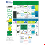 Daycare Calendar Templates for Efficient Schedule Planning example document template 