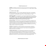 Wedding Photography example document template 