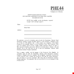 Get a Legal Promissory Note Template - Protect Your Grant with PHEAA in Pennsylvania example document template
