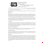 Event Contract Template - Get Professional Photography example document template