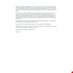 Simple Membership Resignation Letter example document template