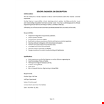 DevOps Engineer Job Description example document template