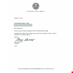 Manager Acceptance Of Resignation Letter example document template 