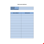 Silent Auction Bid Sheet - Get Competitive Bids Quickly example document template