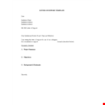 Expertly Crafted Letter of Support for Research example document template