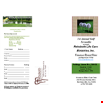 Create compelling pamphlets with our Pamphlet Template - Perfect for company and partner use example document template 