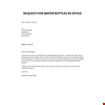 water-increase-request-letter