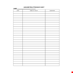 Optimized Meta Title: Improve Group Meeting Attendance example document template