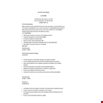 Event Executive Resume Template example document template