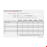 Efficiently Define Roles with RACI Charts example document template