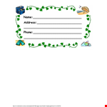 Free Printable Name Tag Template - Personalize Your Event with Custom Design | KittyBabyLove example document template 
