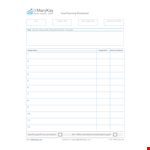 Create Effective Smart Goals template example document template