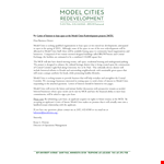 Letter of Interest for Business: Exploring Lease Opportunities in Model Cities & Space example document template