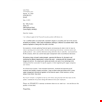 Executive Finance example document template