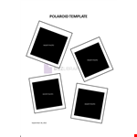 Polaroid Template example document template
