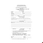 Payment Agreement Template for University Students and Special Referees example document template 