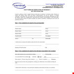 Proof of Residency Letter for School District: A Guide for Students & Parents example document template