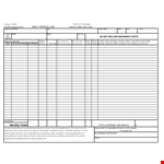 Daily Vehicle Maintenance Log example document template