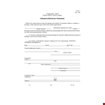 Complete Your Vehicle Transaction with our Odometer Disclosure Statement example document template