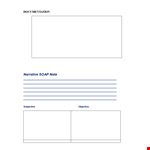 Nursing SOAP Note Template | Documentation for Legal Compliance example document template