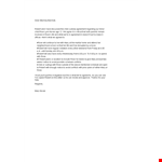Child Custody Letter Template example document template