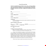 Warranty Deed Template | Create a Secure Grantor-to-Grantee Conveyance example document template
