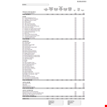 Monthly Reconciliation Sheet Template in Excel example document template