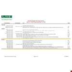 Daily Budget Calendar Template example document template