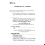 Create a Professional Personal Email Signature for Effective Communication example document template