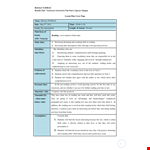 Improve Reading Comprehension with a Student-focused Lesson Plan example document template