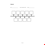 Printable Timeline example document template