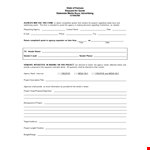 Project & Media Creative Agency - Request a Quote example document template