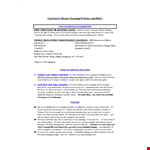 Types Of Cleaning Service Contract Template example document template
