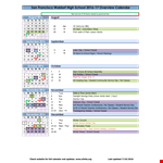 School Project Calendar Template - Organize Your School Projects Effortlessly example document template 