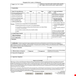 Leave of Absence Template | Essential Medical & Family Leave Information example document template 