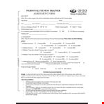 Personal Trainer Email Signature example document template