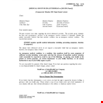 Medical Claim example document template 