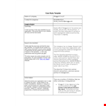 Efficiently Highlight Women in the Workplace with our Case Study Template | Wragge example document template
