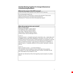 Partnership Case Study example document template