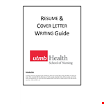 Example of Critical Care Nursing Cover Letter |
Hospital Resume with Nursing Experience & Skills example document template
