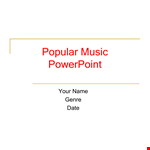 Music Technology example document template