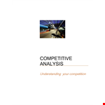 Effective Competitive Analysis Template - Analyze Competitors Easily example document template