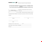 Transfer Property Ownership with Ease Using Our Letter Template example document template 